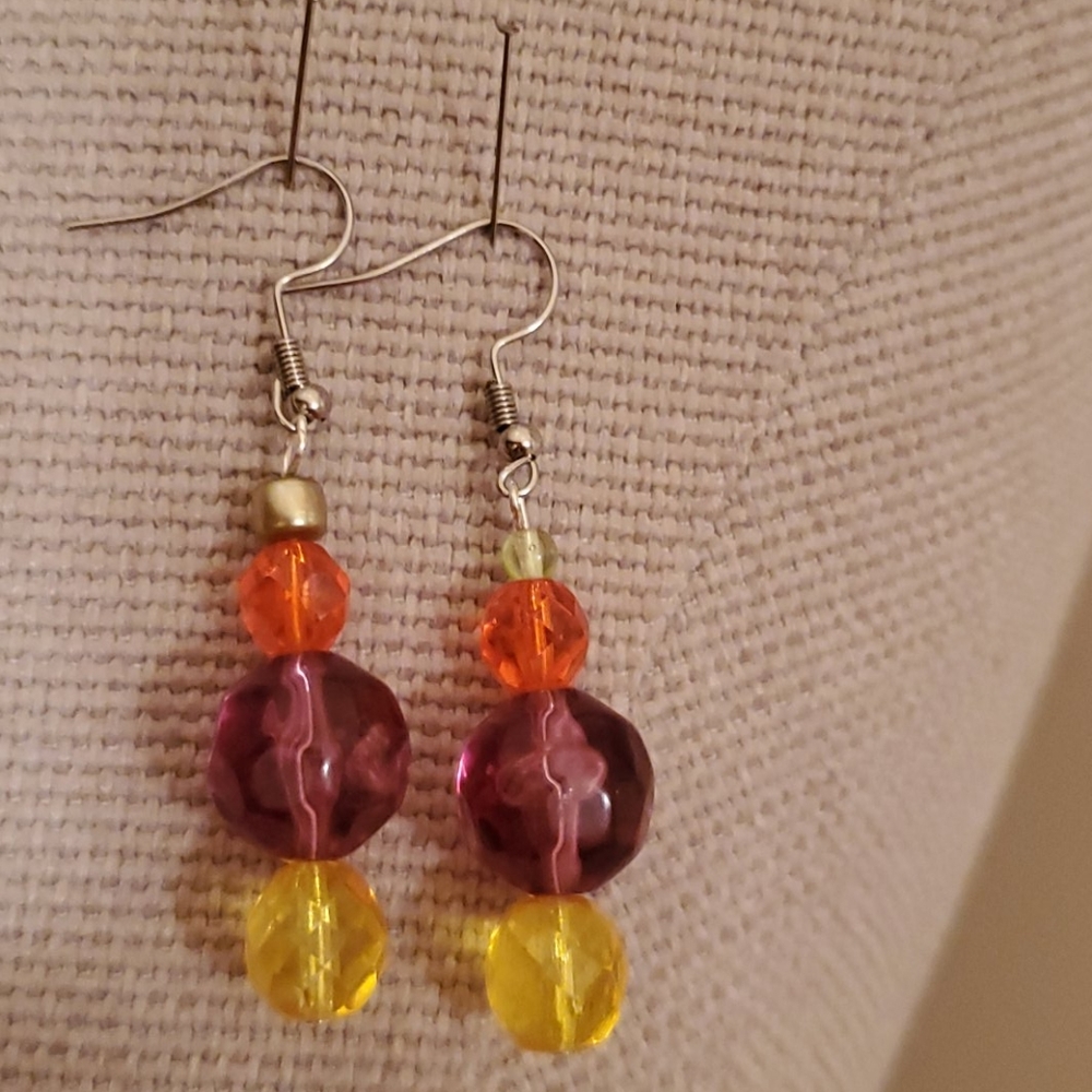 Ladies hand made earrings